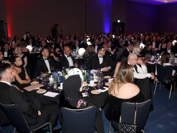 audience at awards ceremony in Hull