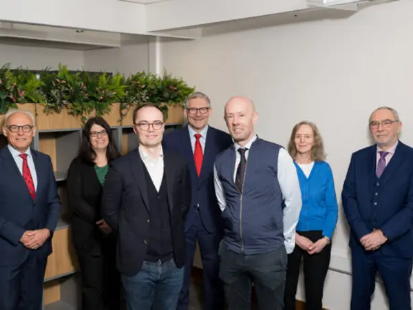 horncastle posing for group image