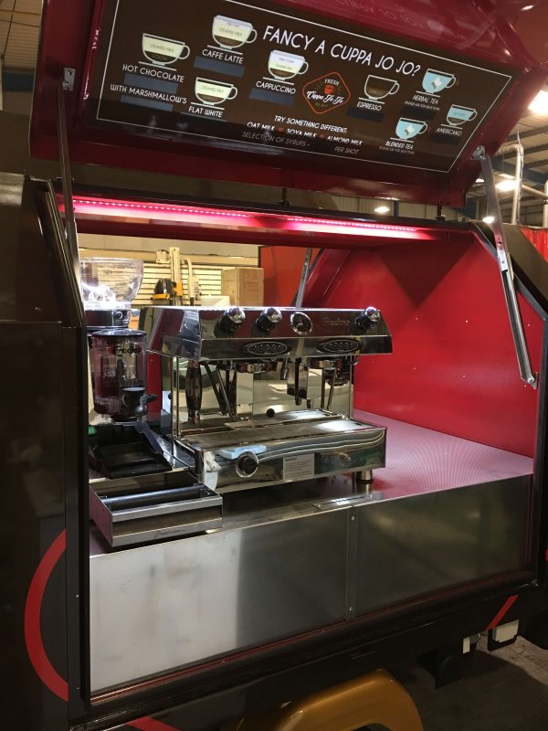 Fracino Coffee Machine - Piaggio Ape