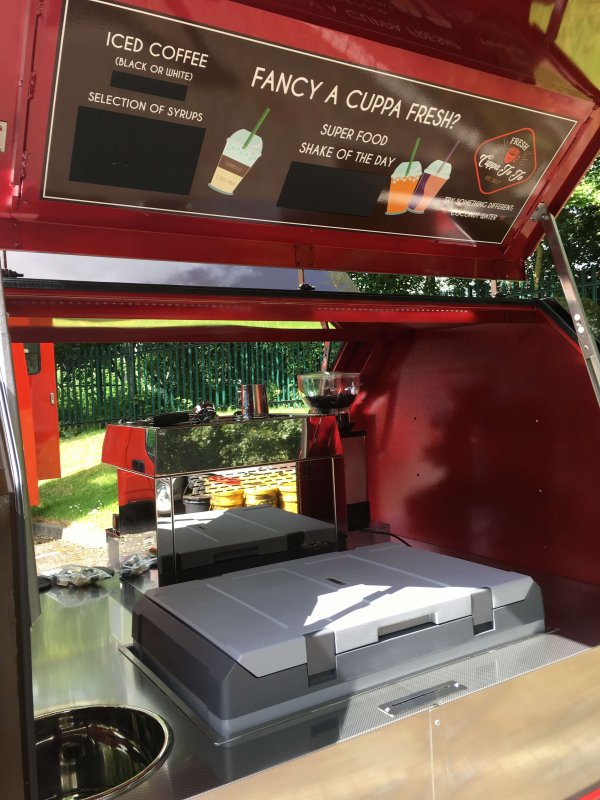 Fracino Coffee Machine - Piaggio Ape